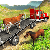 icono Offroad Farm Animal Truck Driving Game 2020