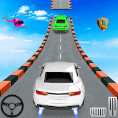 icono imposible pistas coche acrobacias carreras: juegos