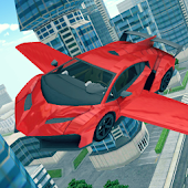 icono Carro volador 3D