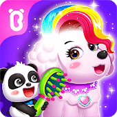 icono Salón de Belleza para Mascotas del Pequeño Panda