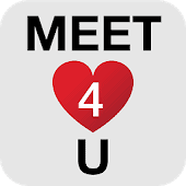 icono Meet4U - ¡Chat, amor