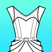 icono Fashion Design Flat Sketch
